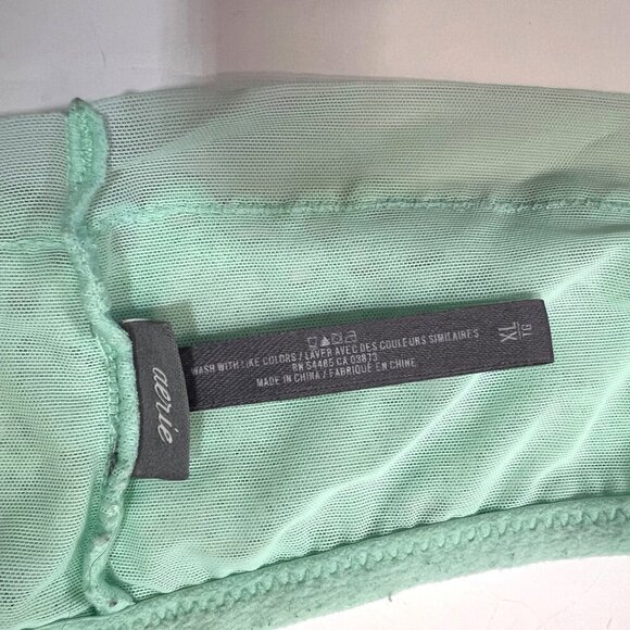 Aerie Lace Mint Green Adjustable Bralette XL Summer Coquette Girly Layer - Picture 4 of 6